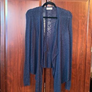 Hollister navy blue cardigan size XS/S